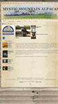 Mobile Screenshot of mysticmountainalpacas.com